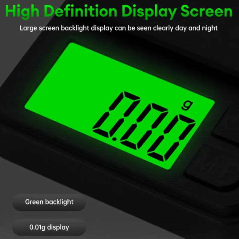 PrecisionPro Pocket Scale – 1000g x 0.1g Digital Scale  Accurate. Portable. Built for precision.