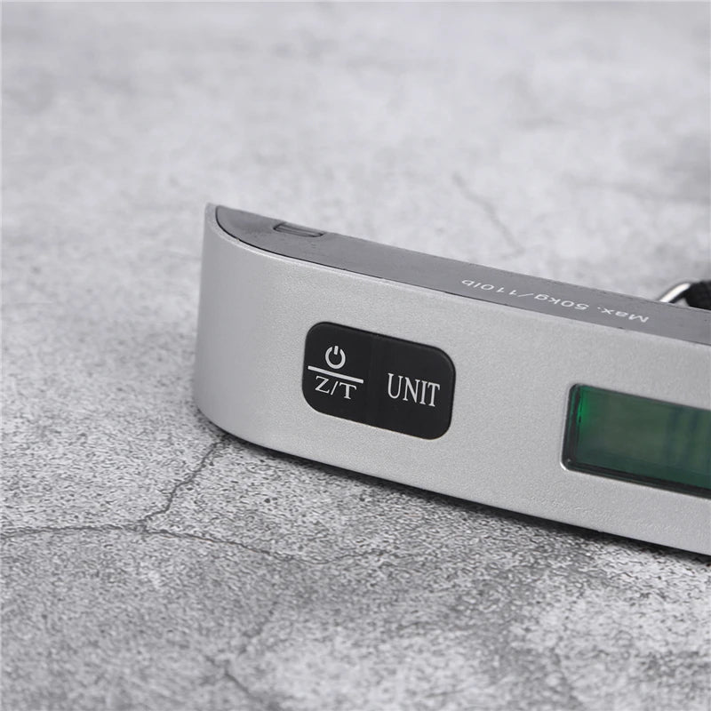 TravelWeigh Digital Scale – Portable Luggage Weight Checker (50kg/110lb)  No surprises at the airport. Travel smarter.