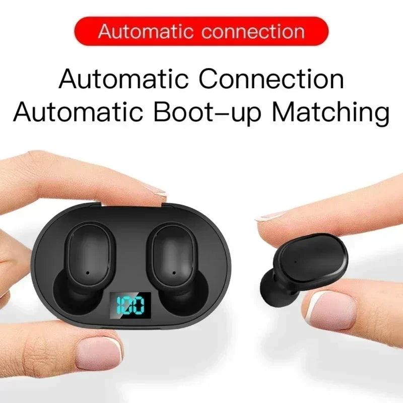 E6S Wireless Earbuds – Noise Reduction & Deep Bass Sound  Compact, powerful, and made for everyday listening.