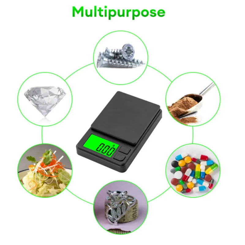 PrecisionPro Pocket Scale – 1000g x 0.1g Digital Scale  Accurate. Portable. Built for precision.