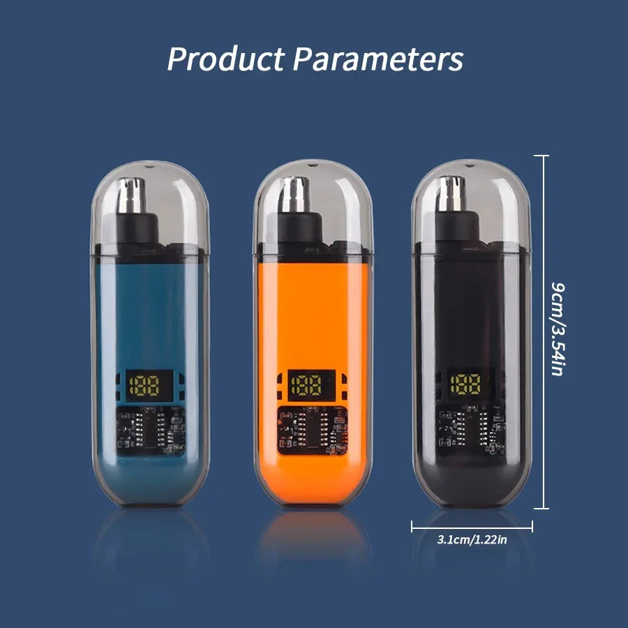 TrimPro 2-in-1 Grooming Tool – Ear, Nose & Eyebrow Trimmer  Clean look. Zero pain. Total precision.