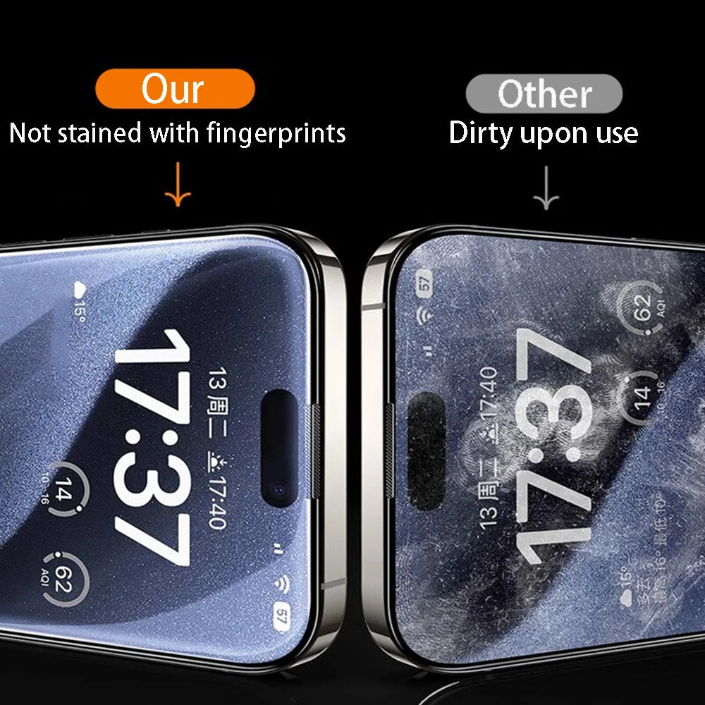 UltraShield Tempered Glass Screen Protector – 4 Pack  Reliable protection for your iPhone. Clear, strong, and easy to apply.