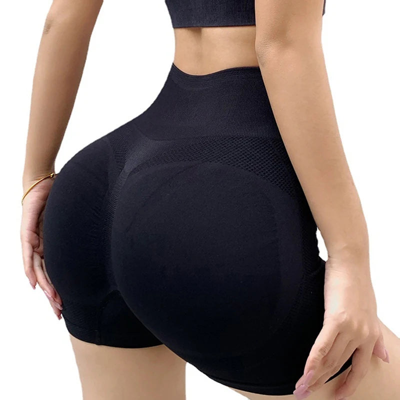 SculptFit Gym Shorts – High-Waist Push-Up Activewear  Train strong. Move freely. Look amazing.