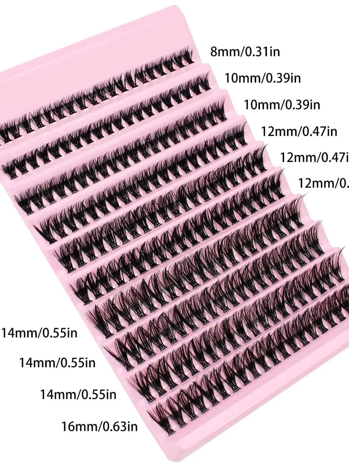 LashMuse Cluster Lashes – Natural Volume DIY Extensions (200pcs)  Salon-quality lashes at home. Soft, natural, and effortlessly stunning.