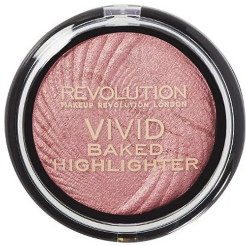 Vivid Baked Highlighter - Rose Gold lights