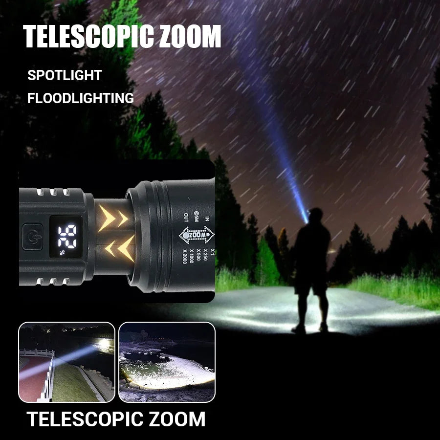 PowerBeam X2000 Flashlight – Tactical LED Torch  Extreme brightness. Reliable power. Ready for anything.