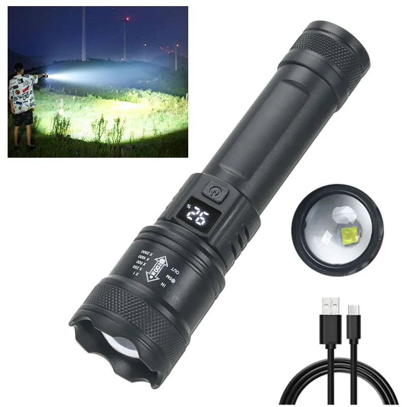 PowerBeam X2000 Flashlight – Tactical LED Torch  Extreme brightness. Reliable power. Ready for anything.