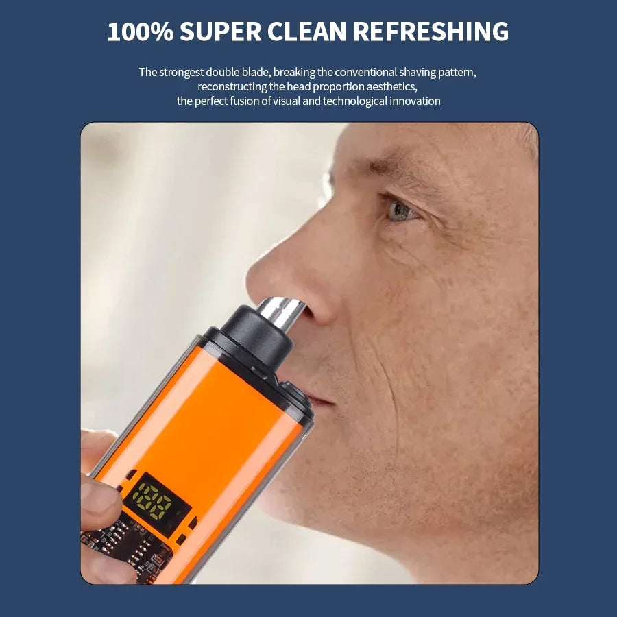TrimPro 2-in-1 Grooming Kit – Ear, Nose & Eyebrow Trimmer  Precision trimming. Painless comfort. Everyday grooming made easy.