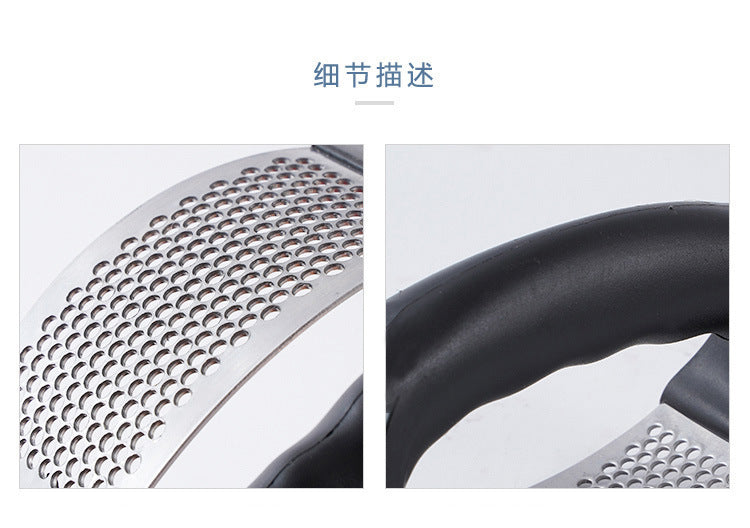 SteelCrush Garlic Press – Stainless Steel Mincer Tool  Crush faster. Cook easier. Upgrade your kitchen.