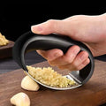 SteelCrush Garlic Press – Stainless Steel Mincer Tool  Crush faster. Cook easier. Upgrade your kitchen.