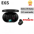 E6S Wireless Earbuds – Noise Reduction & Deep Bass Sound  Compact, powerful, and made for everyday listening.