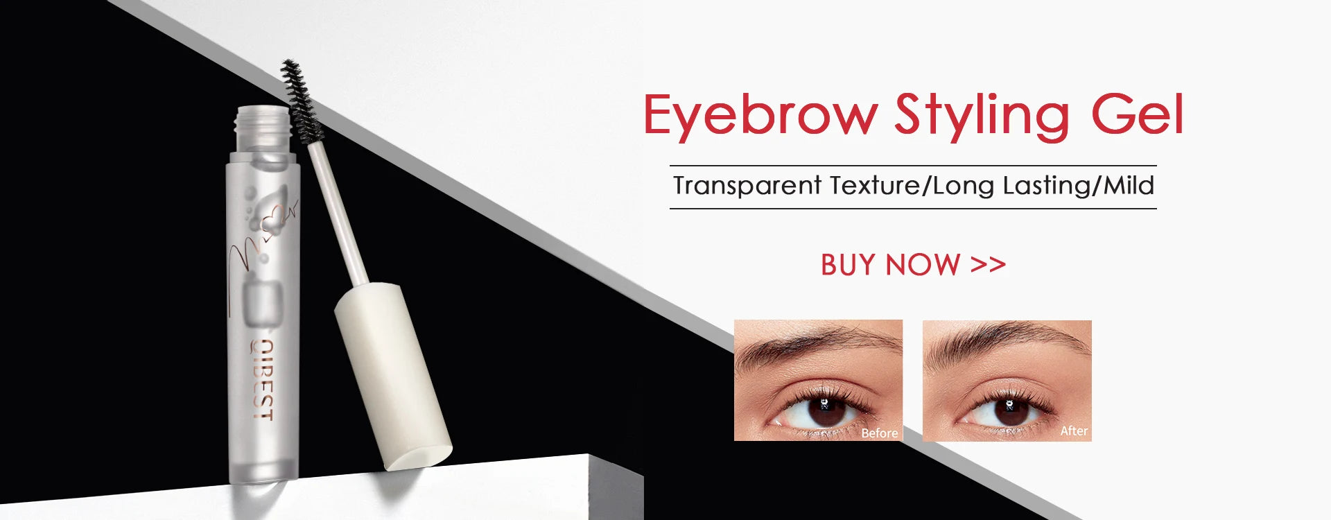 Waterproof Liquid Eyebrow Gel Transparent Brows Setting Tint Wax Lasting Fast Drying 3D Wild Eyebrow Fixing Soap Makeup Cosmetic