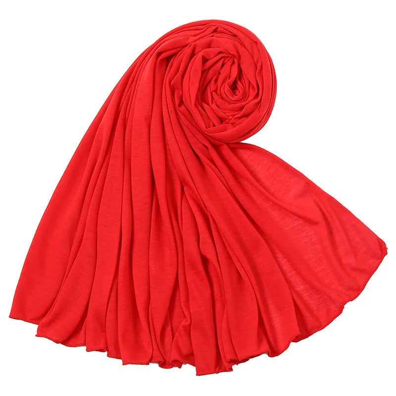Soft Flow Jersey Hijab – Lightweight Everyday Scarf  Comfort, elegance, and effortless style.