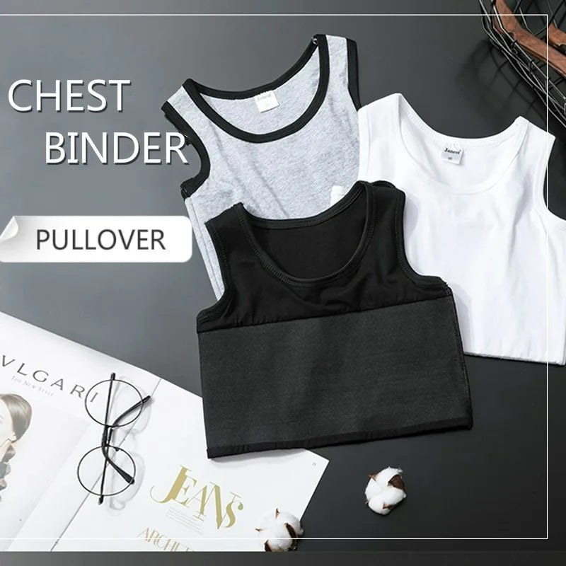 FlexBind Chest Binder – Breathable Support Vest  Comfort, confidence, and a secure fit every day.