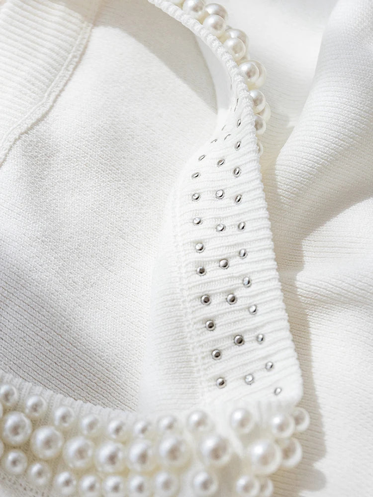 KnitMuse Beaded Vest – Sleeveless Summer Top  Light, elegant, and effortlessly refined.
