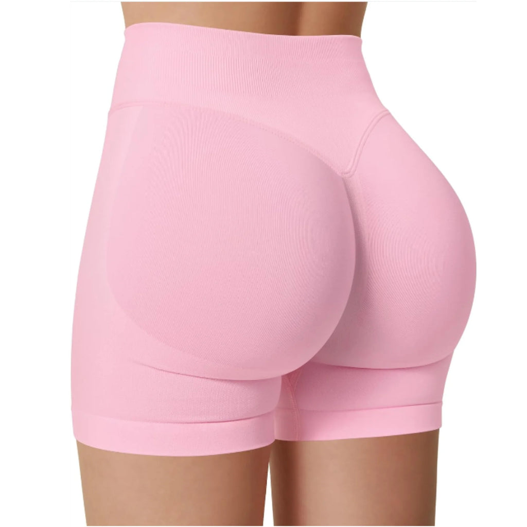 SculptCore Yoga Shorts – High-Waist Fitness Fit  Move freely. Stay confident. Look sculpted.