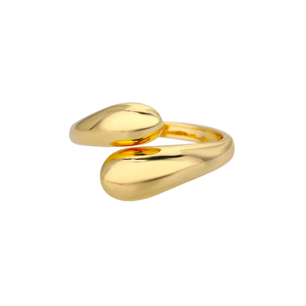 Ever Gold Ring – 316L Stainless Steel Band  Timeless shine. Lasting quality. Made to stay.