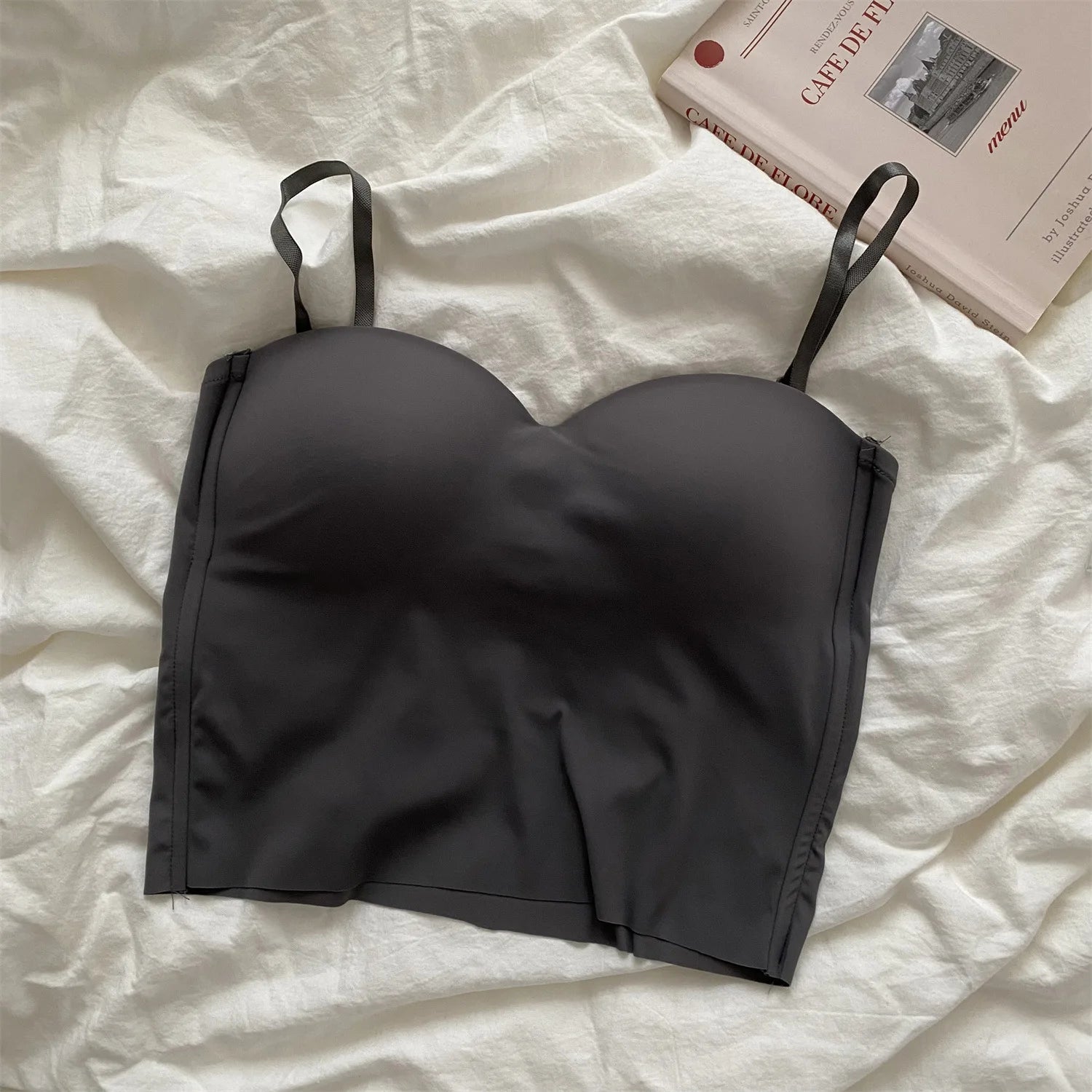 FlexCore Tank Bra – Seamless U-Back Support Top  Sculpted fit. Soft feel. Made to move.