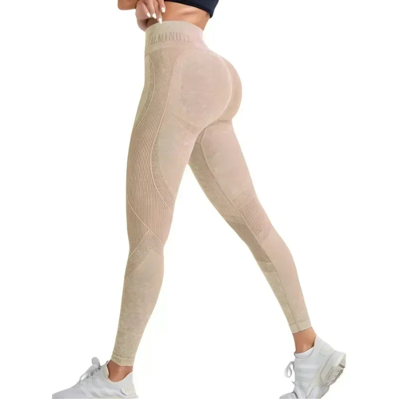 SandFlex Seamless Leggings – High-Waist Sculpt Fit  Sculpt your body. Elevate your performance.