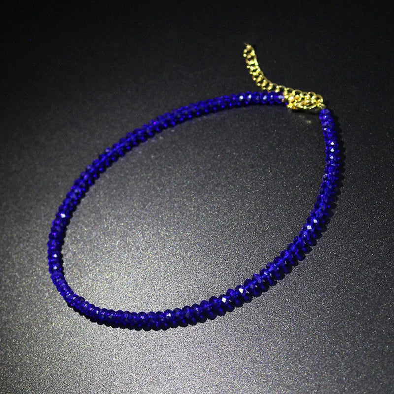 BeadCharm Choker – 3mm Minimal Chain Necklace  Simple beads. Sweet style. Everyday elegance.