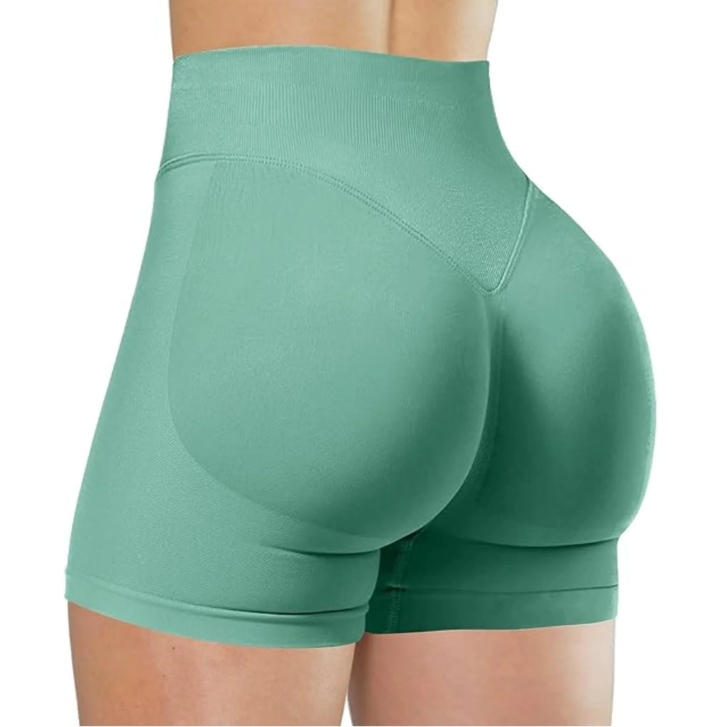 SculptCore Yoga Shorts – High-Waist Fitness Fit  Move freely. Stay confident. Look sculpted.