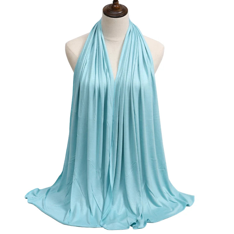 ModalSoft Hijab – Premium Cotton Jersey Scarf  Soft touch. Elegant drape. Everyday comfort.