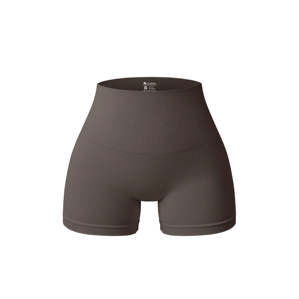 New Fashion Summer Seamless High-waisted Hip Lift No Awkward Line Yoga Sports Shorts for Women