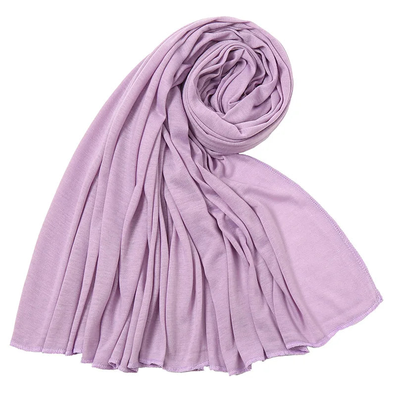 Soft Flow Jersey Hijab – Lightweight Everyday Scarf  Comfort, elegance, and effortless style.