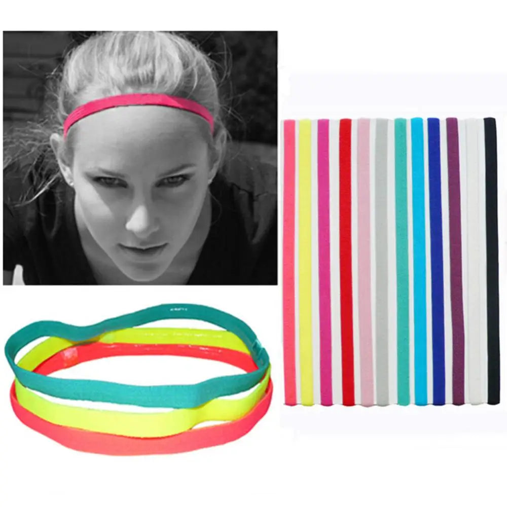 Flex Hold Sport Headbands – Anti-Slip Fitness Bands  Stay focused. Stay dry. No distraction