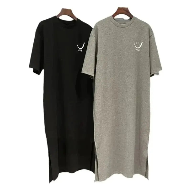 EasyFlow T-Shirt Dress – Loose Mid-Length Summer Dress  Relaxed fit. Effortless style. Everyday comfort.