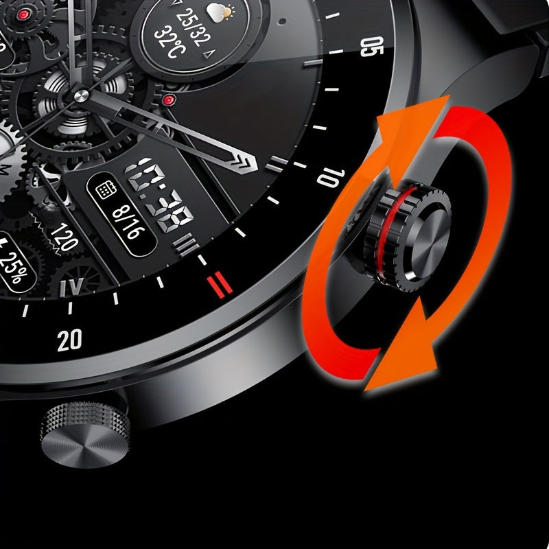 2023 New Wireless call Smart watch Men  Full touch Screen Sports fitness watch Wireless watch is Suitable For Android ios Smart watch