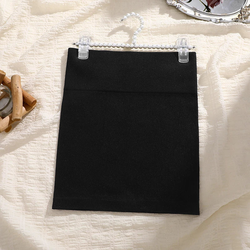 OfficeMuse Mini Skirt – High-Waist Knit Workwear  Sharp look. Sleek fit. Everyday confidence.