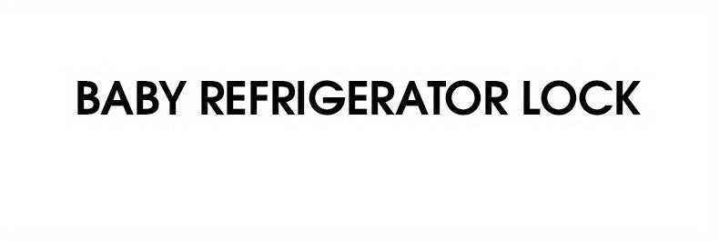 1pc Child Safety Fridge Lock Single-Door Refrigerator Door Stopper Baby Protection Kids Safety Care Freezer Lock Cabinet Lock Cabinet Door Lock