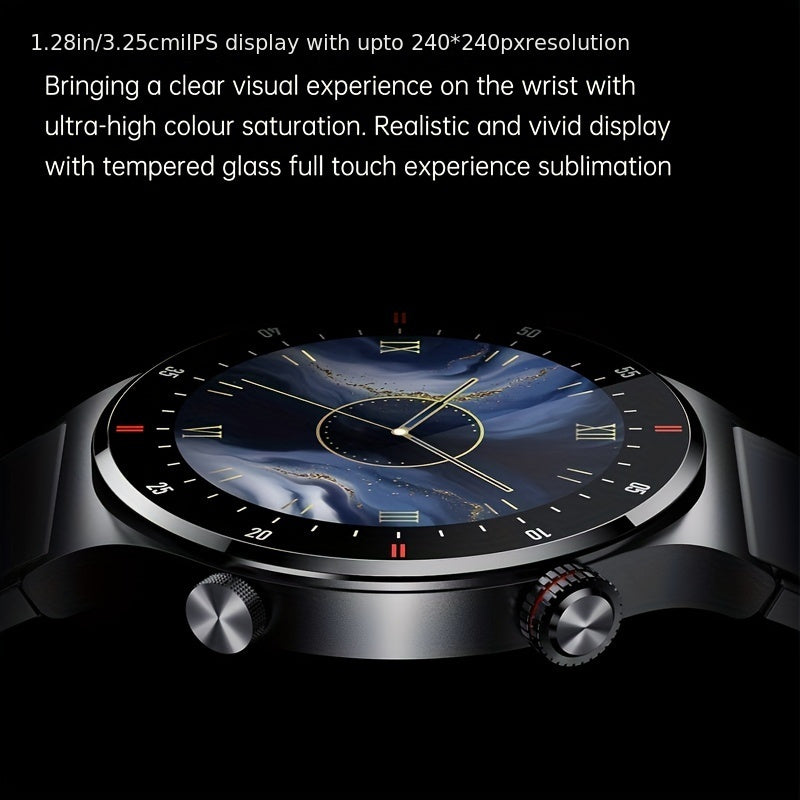 2023 New Wireless call Smart watch Men  Full touch Screen Sports fitness watch Wireless watch is Suitable For Android ios Smart watch