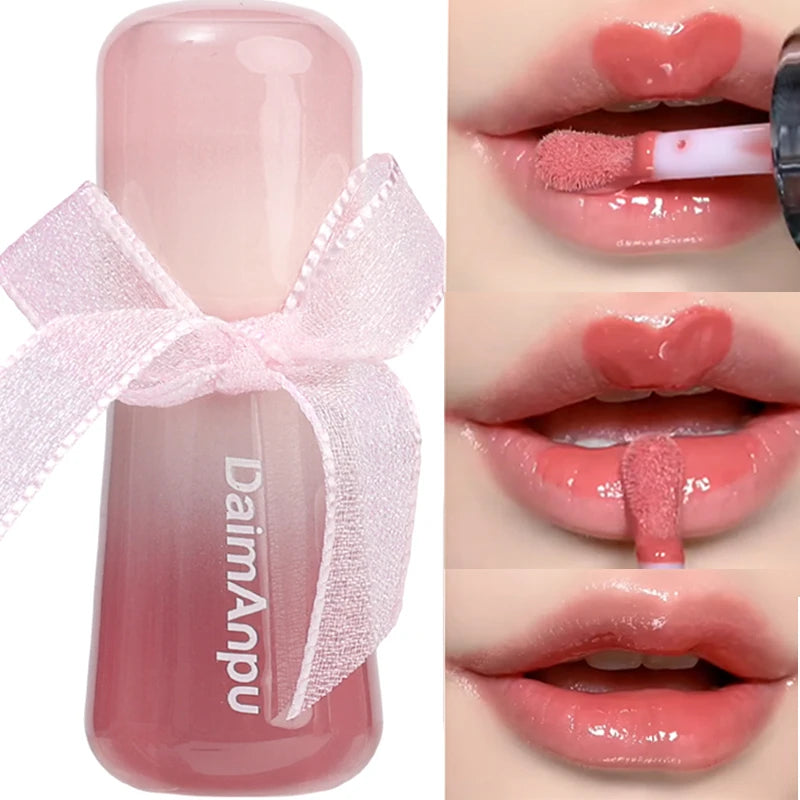 GlassGlow Jelly Lip Tint – Hydrating High-Shine Lip Gloss  Get that mirror-like shine with a smooth, juicy finish.