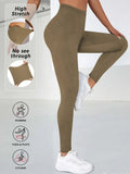 UltraSoft Flex Leggings – High-Elastic Workout Fit  Move freely. Feel confident. Perform your best.