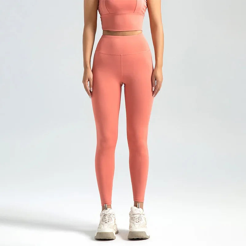 SculptFlex Seamless Leggings – High-Waist Booty Lift Fit (S–3XL)  Sculpt your curves. Move freely. Fit for every body.