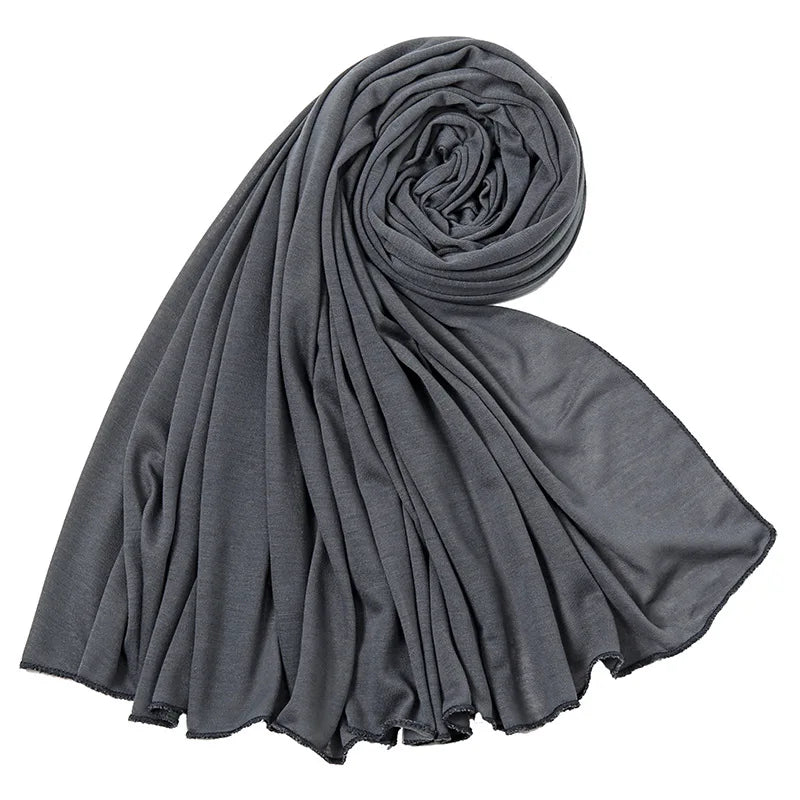 Soft Flow Jersey Hijab – Lightweight Everyday Scarf  Comfort, elegance, and effortless style.