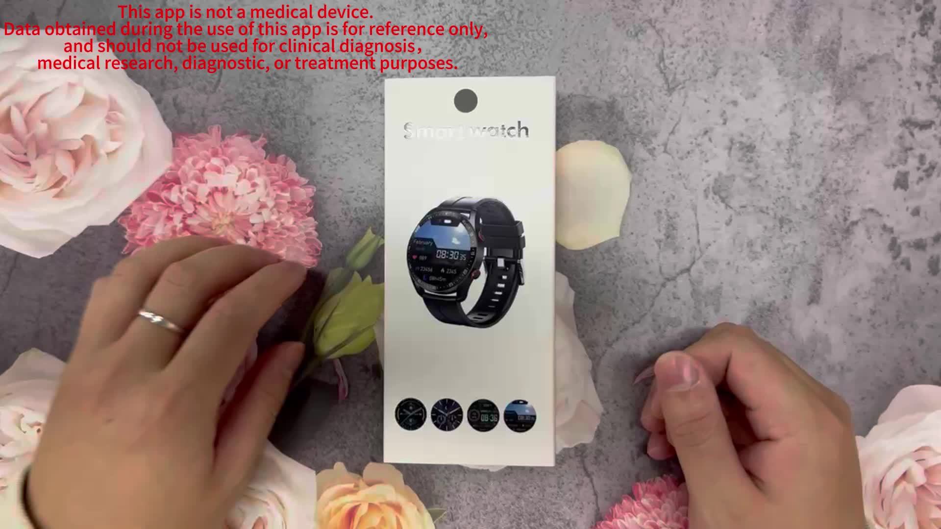 2023 New Wireless Call Smart Watch Men Sport Fitness Tracker Weather Display Man Smart Watch For Phone