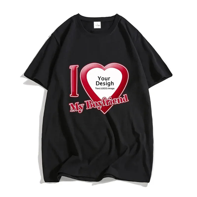 Love Print Custom Tee – Personalized Photo T-Shirt  Your love. Your memories. Your style.