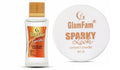 Glamfam Sparky Look Compact & Signature Nail polish remove (Pack of 2)