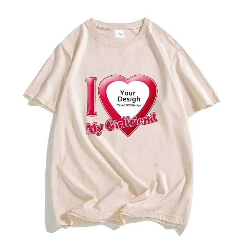 Love Print Custom Tee – Personalized Photo T-Shirt  Your love. Your memories. Your style.