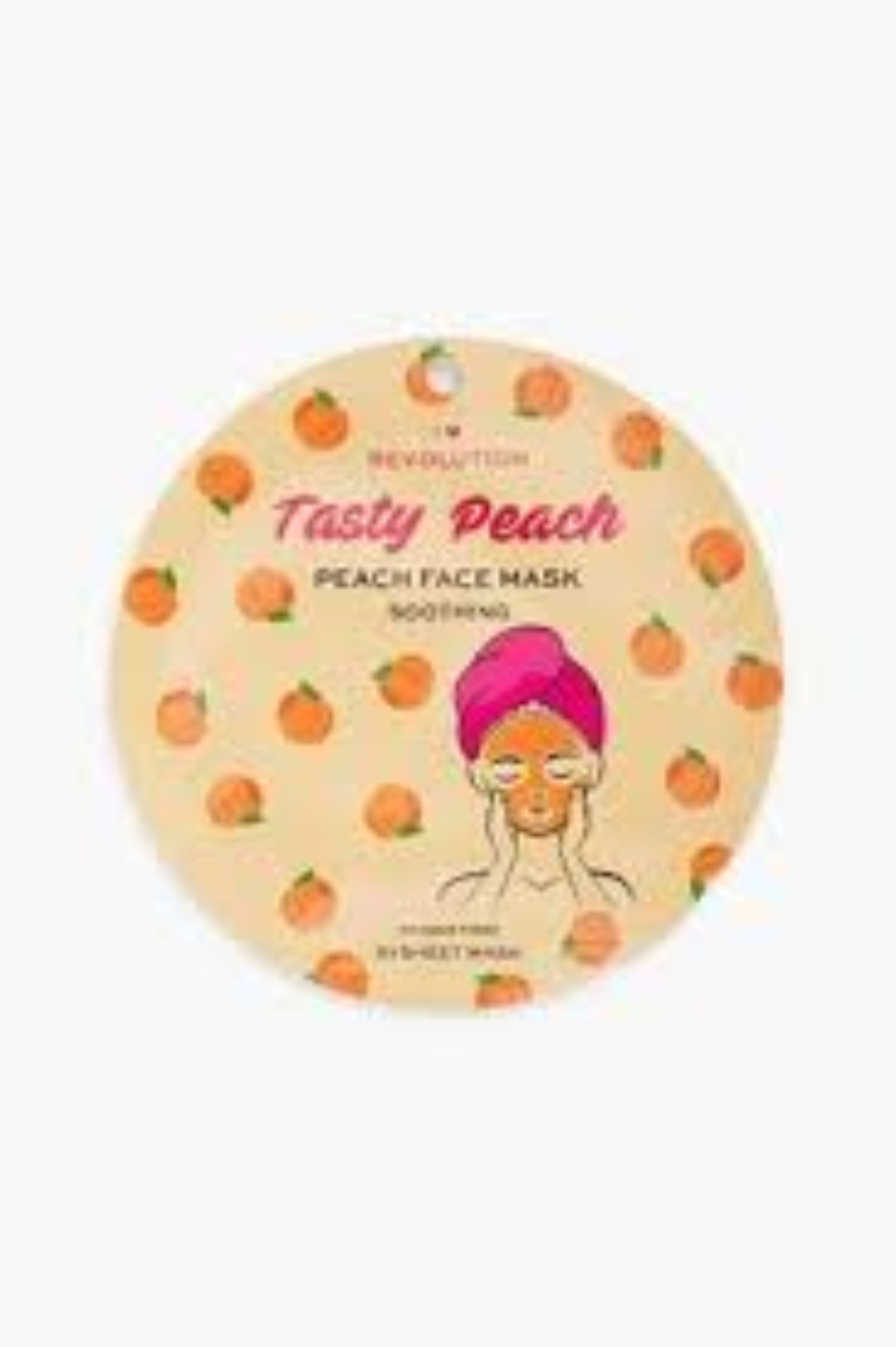 Tasty Peach Soothing Sheet Mask - 2 pack