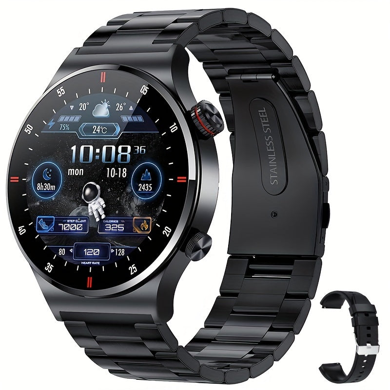 2023 New Wireless call Smart watch Men  Full touch Screen Sports fitness watch Wireless watch is Suitable For Android ios Smart watch