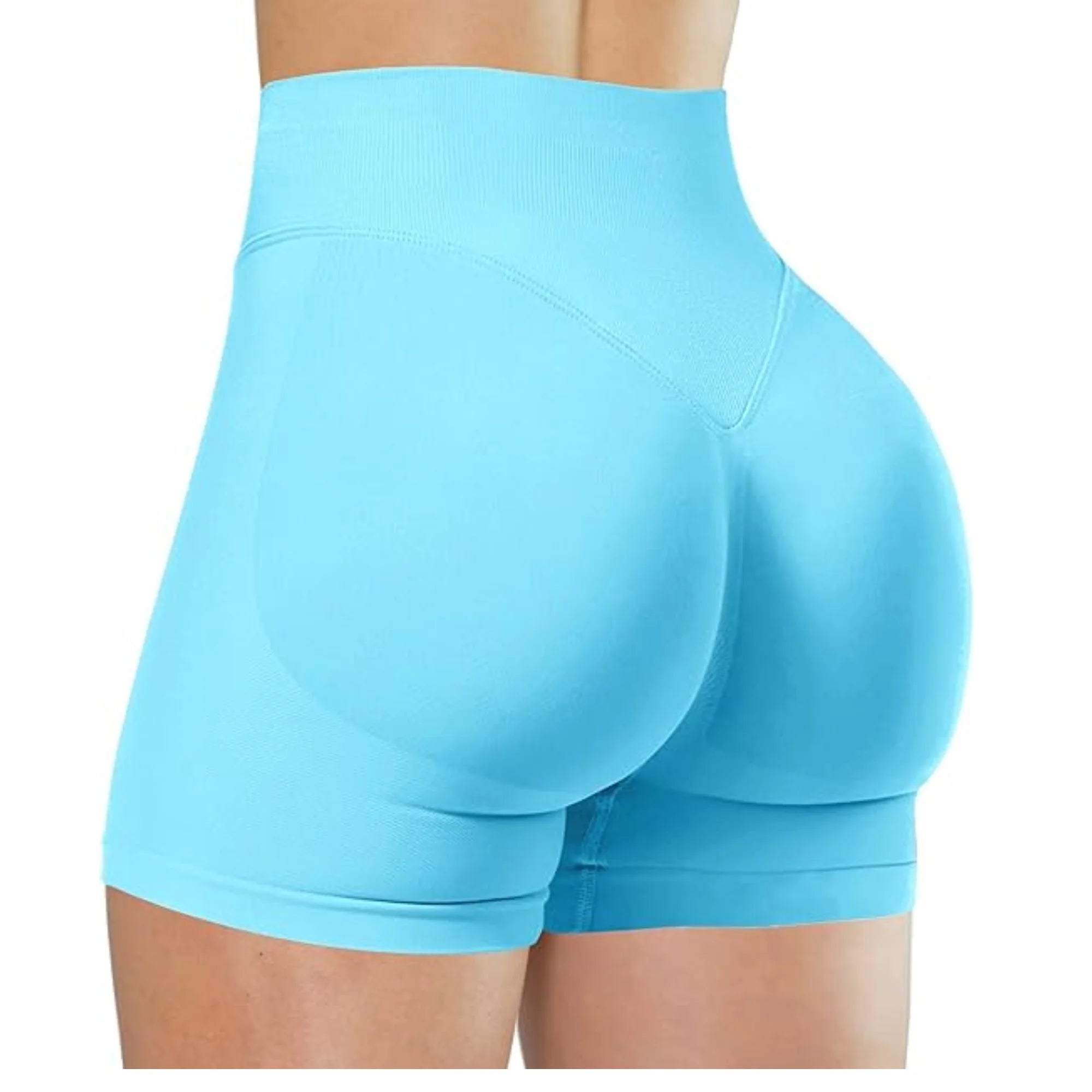 SculptCore Yoga Shorts – High-Waist Fitness Fit  Move freely. Stay confident. Look sculpted.