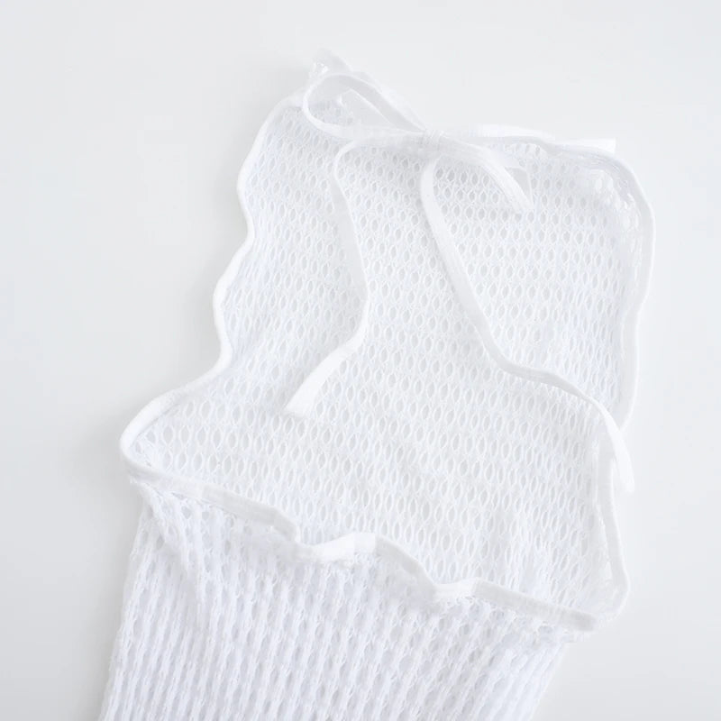 SeaLure Fishnet Cover-Up – Sheer Bodycon Beach Dress  Daring, lightweight, and made to stand out.