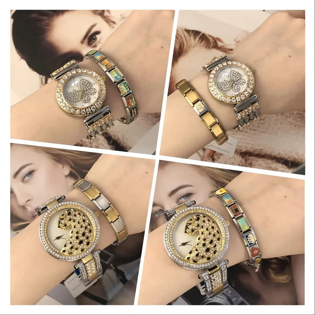 CharmLink Bracelet – 9mm Italian Stainless Steel Chain  Build your story. Wear your style. Personalize your look.