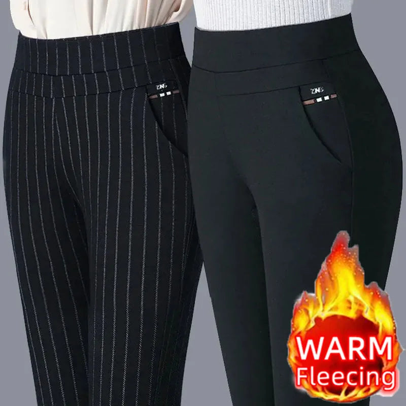 ThermaFlex Winter Leggings – Plush Warm Slim Fit Pants  Stay warm. Stay stylish. All winter long.