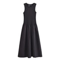 EleganceFlow Maxi Dress – Sleeveless Vintage Style  Timeless design. Effortless grace. Everyday elegance.