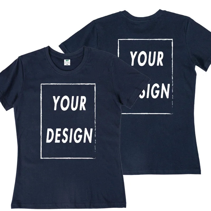 CustomPrint Team T-Shirt – Personalized Front & Back Design  Create your own style. Wear your identity.